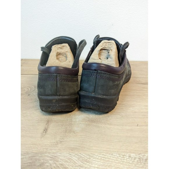 Keen Size 5 Black Barika Lace Up Oxfords Women's Shoes 1009355 - Picture 4 of 9